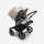 Bugaboo Donkey 5 Twin Zwillingskinderwagen Komplett Schwarz - Wüsten Taupe