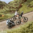 ABC Design Fahrradanhänger Tour mit 2 Komfortsitzen & Lufträdern