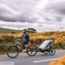 ABC Design Fahrradanhänger Tour mit 2 Komfortsitzen & Lufträdern