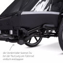 ABC Design Fahrradanhänger Tour mit 2 Komfortsitzen & Lufträdern