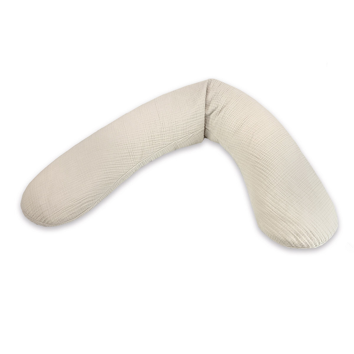 Theraline Unisex Original Stillkissen Musselin 190 Cm Natur Baby Größe 190 X Größe 40 X 15 Mm - Image 3