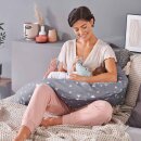 Theraline Das Original Stillkissen inkl. Bezug Sandbeige (Musselin)