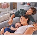 Theraline Das Original Stillkissen inkl. Bezug Sandbeige (Musselin)