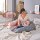 Theraline Das Original Stillkissen inkl. Bezug Sandbeige (Musselin)