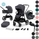Kinderkraft Kinderwagen Nea 2in1 + Joie Babyschale i-Snug 2 + Joie Base Encore