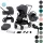 Kinderkraft Kinderwagen Nea 2in1 + Joie Babyschale i-Snug 2 + Joie Base Encore