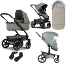 Joolz Kinderwagen Geo3 Mono Sage Green 4in1 Set inkl. Fußsack Sage Green-Regenschutz-Adapter