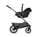 Joolz Kinderwagen Geo3 Mono Sage Green 4in1 Set inkl. Fußsack Sage Green-Regenschutz-Adapter