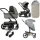Joolz Kinderwagen Geo3 Mono Sage Green 4in1 Set inkl. Fußsack Sage Green-Regenschutz-Adapter