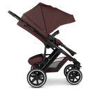 ABC Design Salsa 5 Air - 5in1 Set inkl. Wickeltasche Urban, Winterfußsack und zweite Kisseneinlage | Umbra