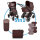 ABC Design Salsa 5 Air - 5in1 Set inkl. Wickeltasche Urban, Winterfußsack und zweite Kisseneinlage | Umbra