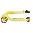 PUKY PUSH Scooter mit LED-Bereifung und Klappmechanismus pineapple