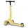 PUKY PUSH Scooter mit LED-Bereifung und Klappmechanismus pineapple