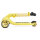 PUKY PUSH Scooter mit LED-Bereifung und Klappmechanismus pineapple