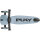 PUKY PUSH Scooter mit LED-Bereifung und Klappmechanismus arctic blue