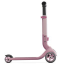 PUKY PUSH Scooter mit LED-Bereifung und Klappmechanismus raspberry