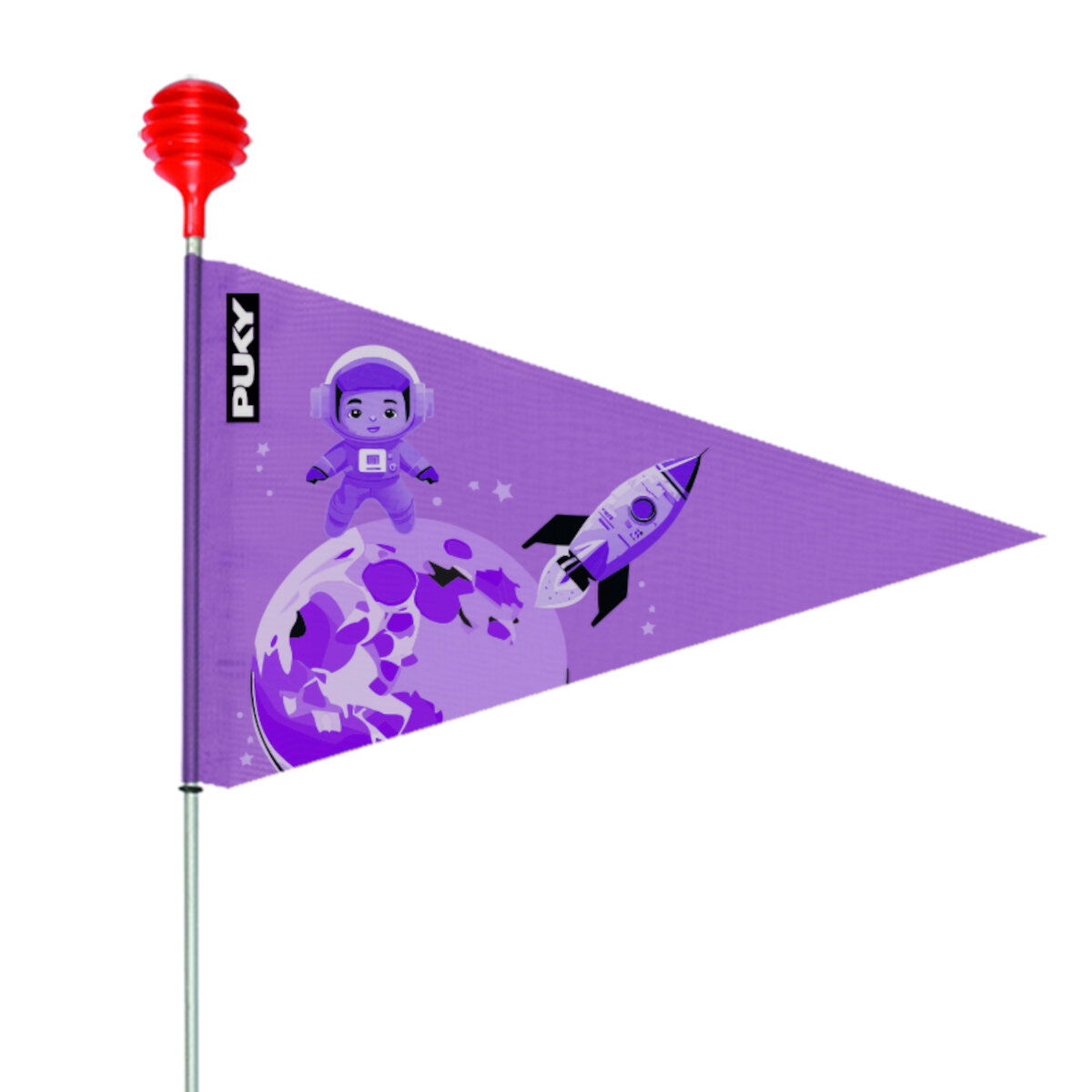 Puky 9228 Safety Flag Perky Purple - Image 2