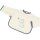 Be Bes Collection 927-12 Ärmel Lätzchen Giraffe mit Klett 33 x 45cm, blau