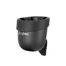 Cybex Kindersitz Solution T i-Fix Plus - Gratis Getränkehalter Sepia Black