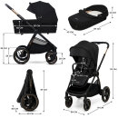 Kinderkraft Multifunktionaler Kinderwagen Nea 2.0  2in1 Kollektion 2025