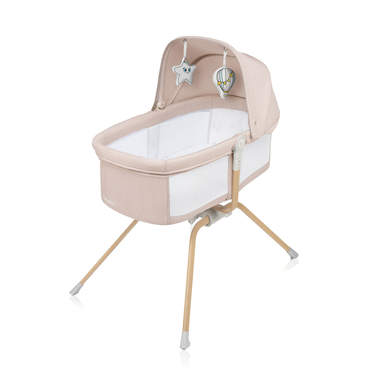 BrandLine Group Sp. zo.o Lionelo Babyreisebett Malin Evo Beige Natural