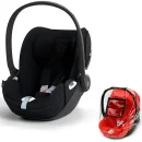 Cybex Babyschale Cloud T i-Size Plus + Regenverdeck Sepia...