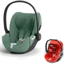 Cybex Babyschale Cloud T i-Size Plus + Regenverdeck Leaf...