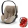 Cybex Babyschale Cloud T i-Size Plus + Regenverdeck Cozy Beige