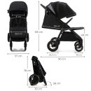 Kinderkraft Buggy Mitzy Air Ink Black