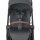 Maxi Cosi Kinderwagen Oxford + Twillic Graphite (Dark Frame + Brown Leather)