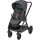 Maxi Cosi Kinderwagen Oxford + Twillic Graphite (Dark Frame + Brown Leather)