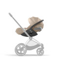 Joolz Geo 3 Mono Kinderwagen Set 4 in 1 inkl. Fußsack, Cybex Base T und Cybex Cloud T i-Size Babyschale Sandy Taupe Cloud T i-Size Plus Cozy Beige