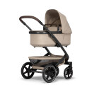 Joolz Geo 3 Mono Kinderwagen Set 4 in 1 inkl. Fußsack, Cybex Base T und Cybex Cloud T i-Size Babyschale Sandy Taupe Cloud T i-Size Plus Cozy Beige
