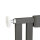 Geuther by reer 2791 Türschutzgitter 2791 Easylock, zum Klemmem 68 - 76 cm