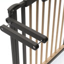 Geuther by reer 2793 Treppenschutzgitter Easylook, zum Klemmen 84,5 - 92,5 cm