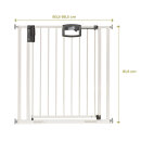 Geuther by reer Türschutzgitter 4792 Easylock Plus 80,5 - 88,5 cm Metall Weiß