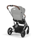 Cybex Gold - Kinderwagen Balios S Lux Silbener Rahmen - Stone Grey 2025