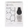 Cloby Black Set Magnetclips +Tuch/Swaddle white/black