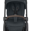 Maxi Cosi Oxford Kinderwagen Essential Graphite Bundle inkl. Kinderwagenaufsatz Oria und Adapter