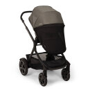 Nuna DEMI™ next Kinderwagen Granite 3in1 Set inkl. faltbare Babywanne und Babyschale Pipa Next i-Size Caviar/Handle Chocolate Kollektion 2024