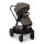 Nuna DEMI™ next Kinderwagen Granite 3in1 Set inkl. faltbare Babywanne und Babyschale Pipa Next i-Size Caviar/Handle Chocolate Kollektion 2024