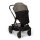 Nuna DEMI™ next Kinderwagen Granite 3in1 Set inkl. faltbare Babywanne und Babyschale Pipa Next i-Size Caviar/Handle Chocolate Kollektion 2024