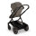 Nuna DEMI™ next Kinderwagen Granite 3in1 Set inkl. faltbare Babywanne und Babyschale Pipa Next i-Size Caviar/Handle Chocolate Kollektion 2024