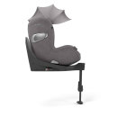 Cybex Kindersitz Sirona T Plus Mirage Grey + Gratis Sommerbezug + Gratis Becherhalter