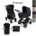 ABC Design Kombi-Kinderwagen Salsa 5 Air + Gratis Wickeltasche Urban + Gratis Winterfußsack