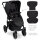 ABC Design Kombi-Kinderwagen Salsa 5 Air + Gratis Wickeltasche Urban + Gratis Winterfußsack