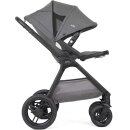 Joie Kombikinderwagen Honour inkl. Babyschale i-Snug 2 i-Size Shell Gray und Joie Select Befestigungsstation i-Base Encore Thunder