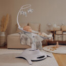 Lionelo Babywippe Set 2in1 Bella Grey Concrete