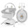 Lionelo Babywippe Set 2in1 Bella Grey Concrete