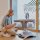 Lionelo Babywippe Set 2in1 Bella Grey Concrete